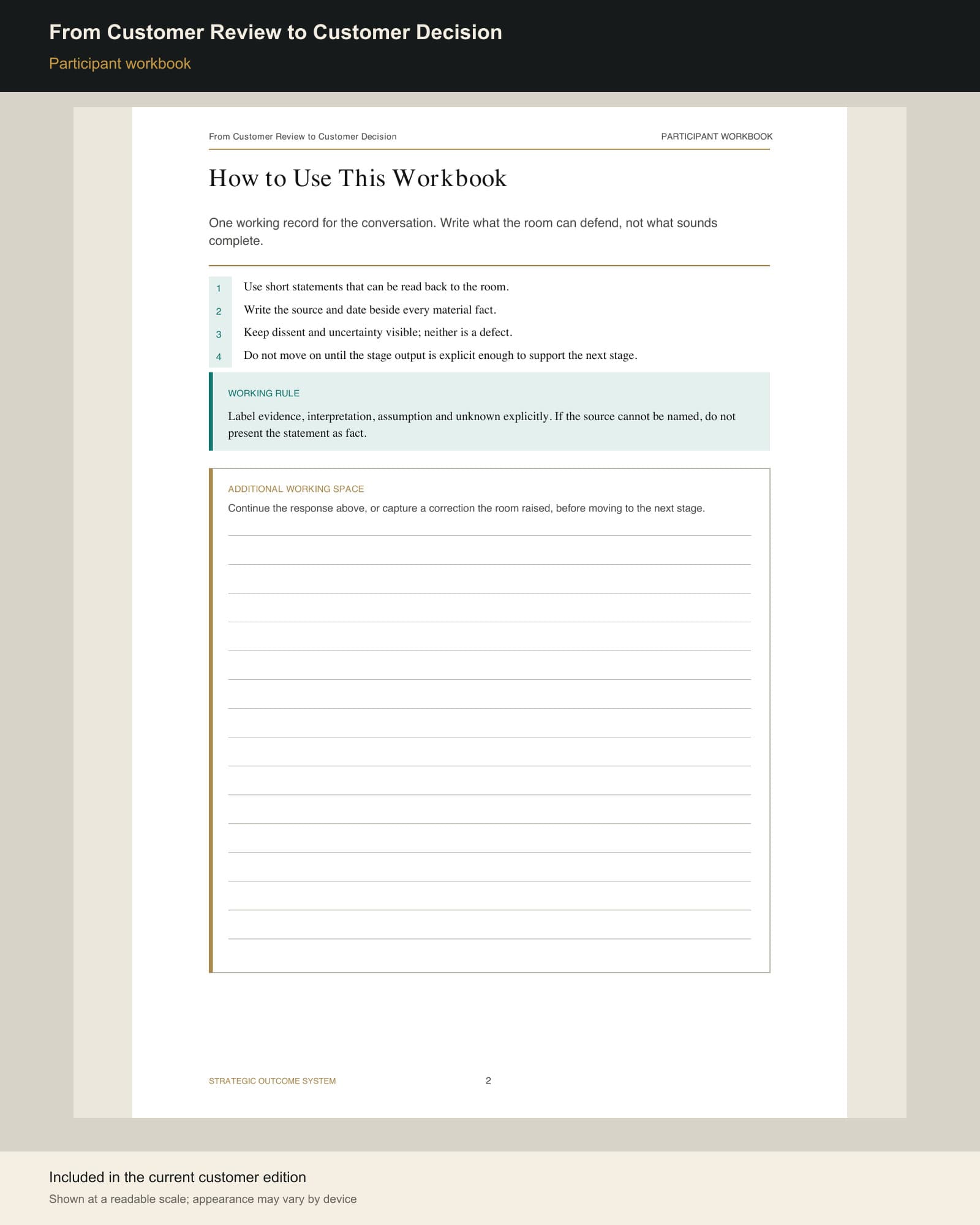 Inside preview of From Customer Review to Customer Decision