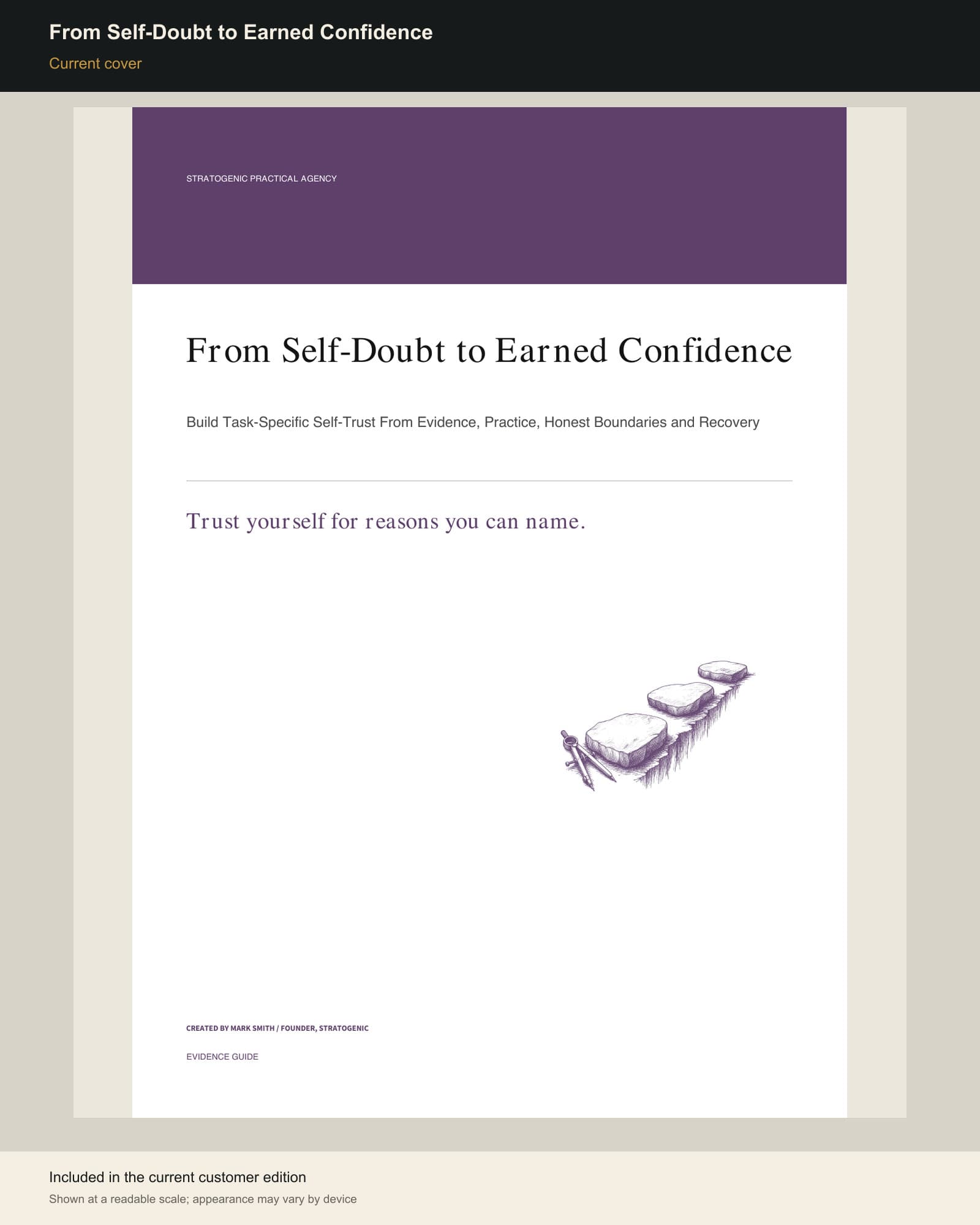 Cover of From Self-Doubt to Earned Confidence