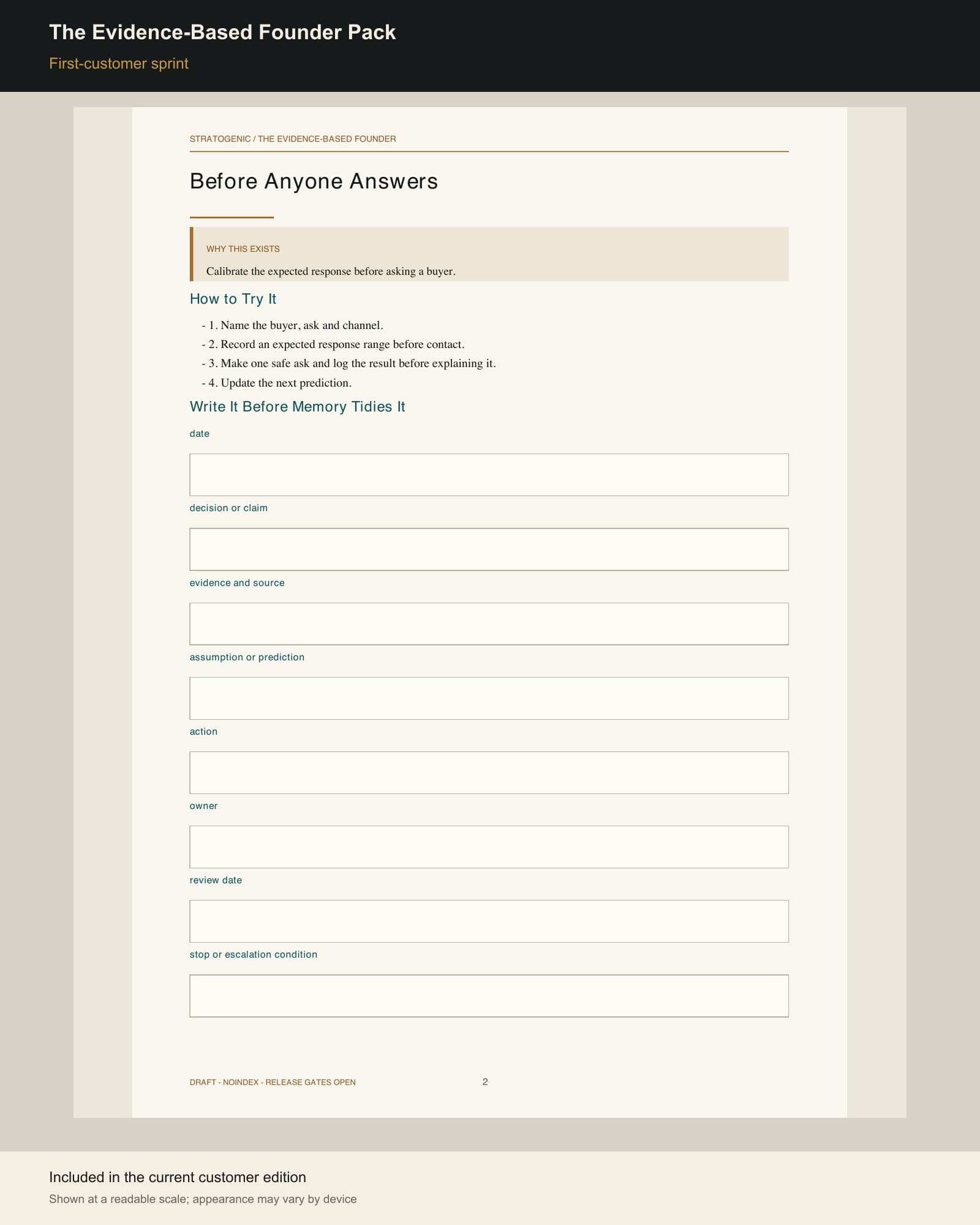 Inside preview of The Evidence-Based Founder