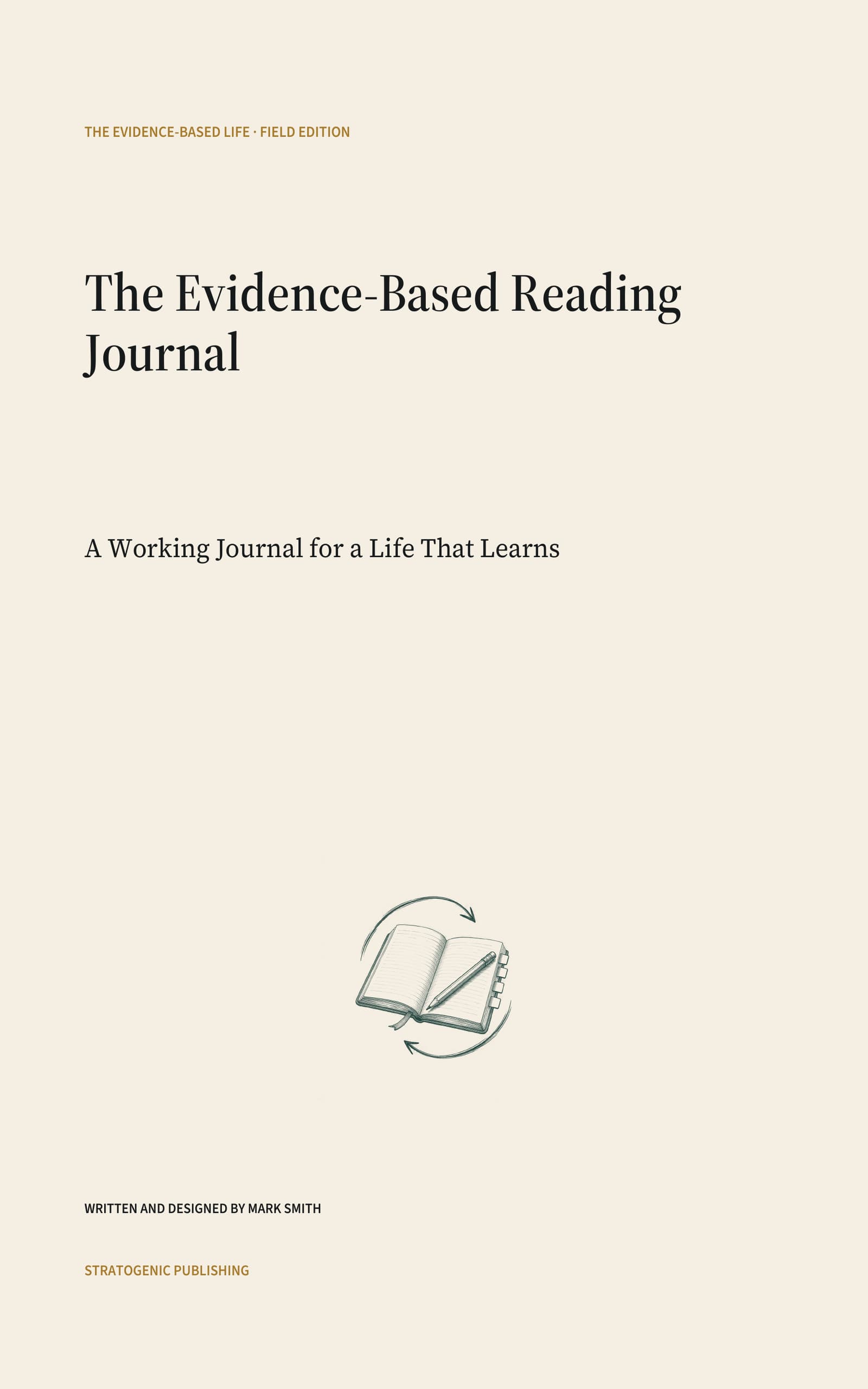 Cover of The Evidence-Based Reading Journal