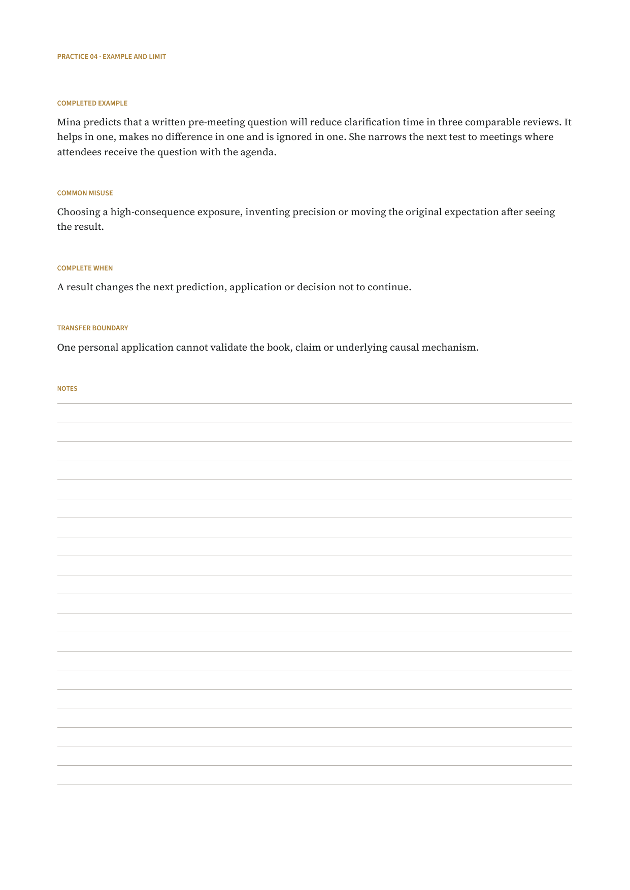 Inside preview of The Evidence-Based Reading Journal