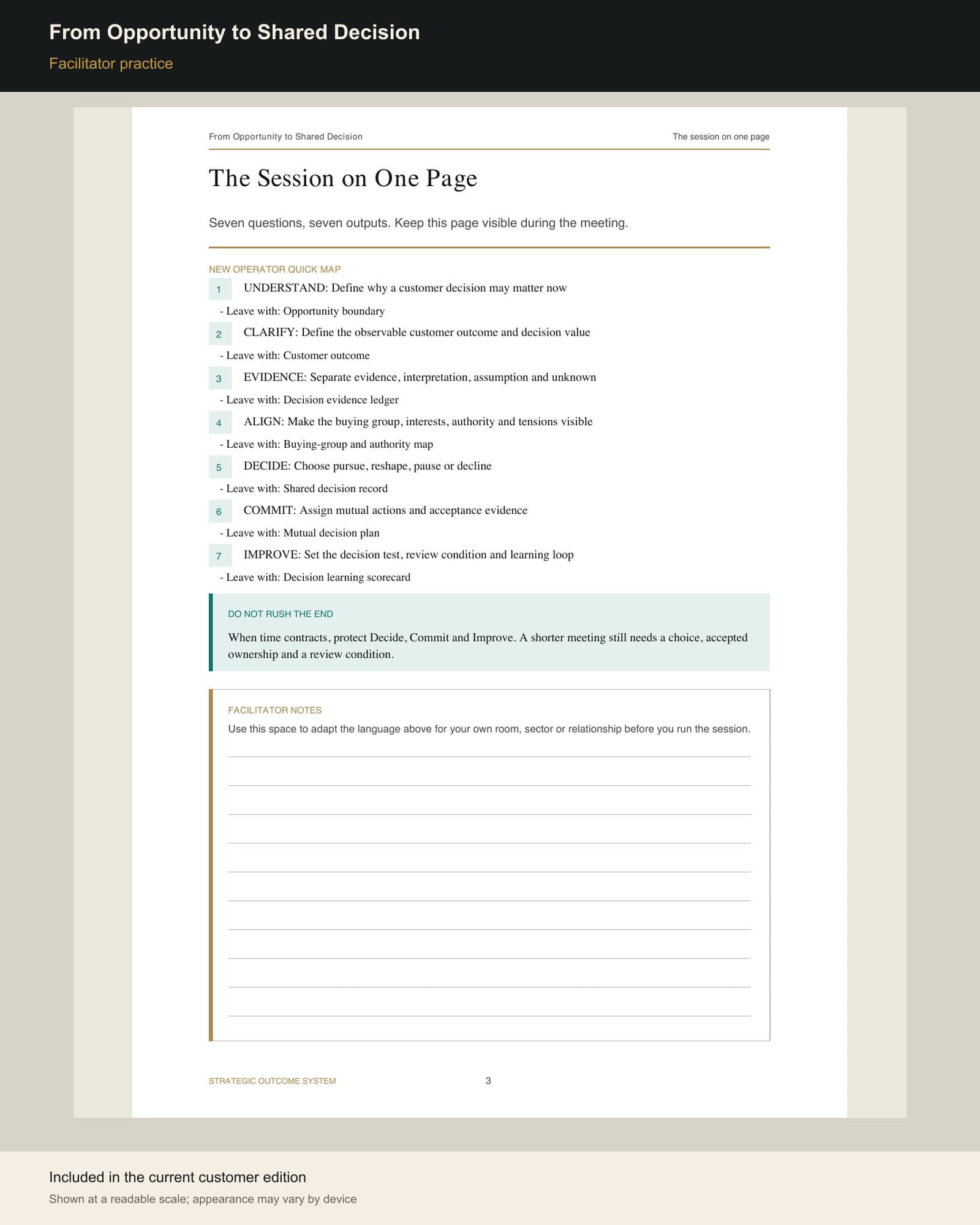 Inside preview of From Opportunity to Shared Decision