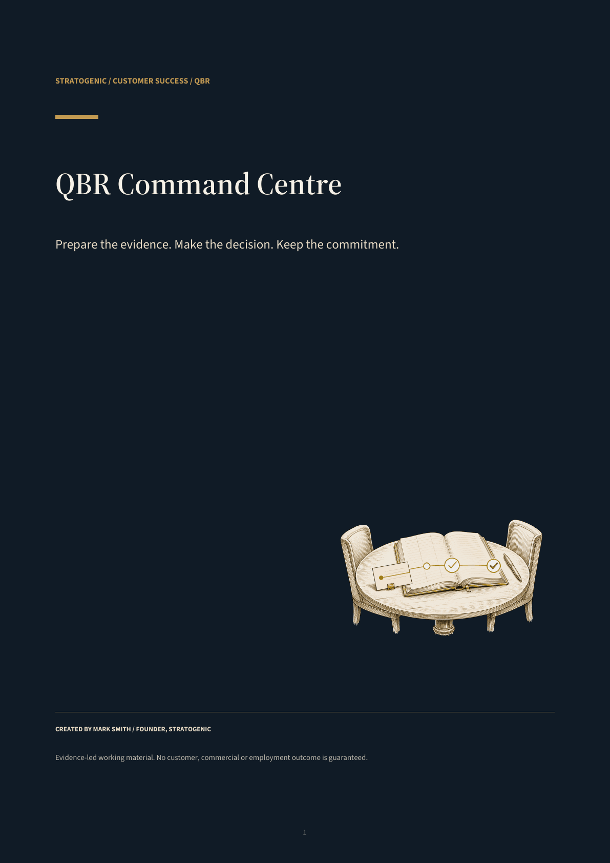 Cover of QBR Command Centre