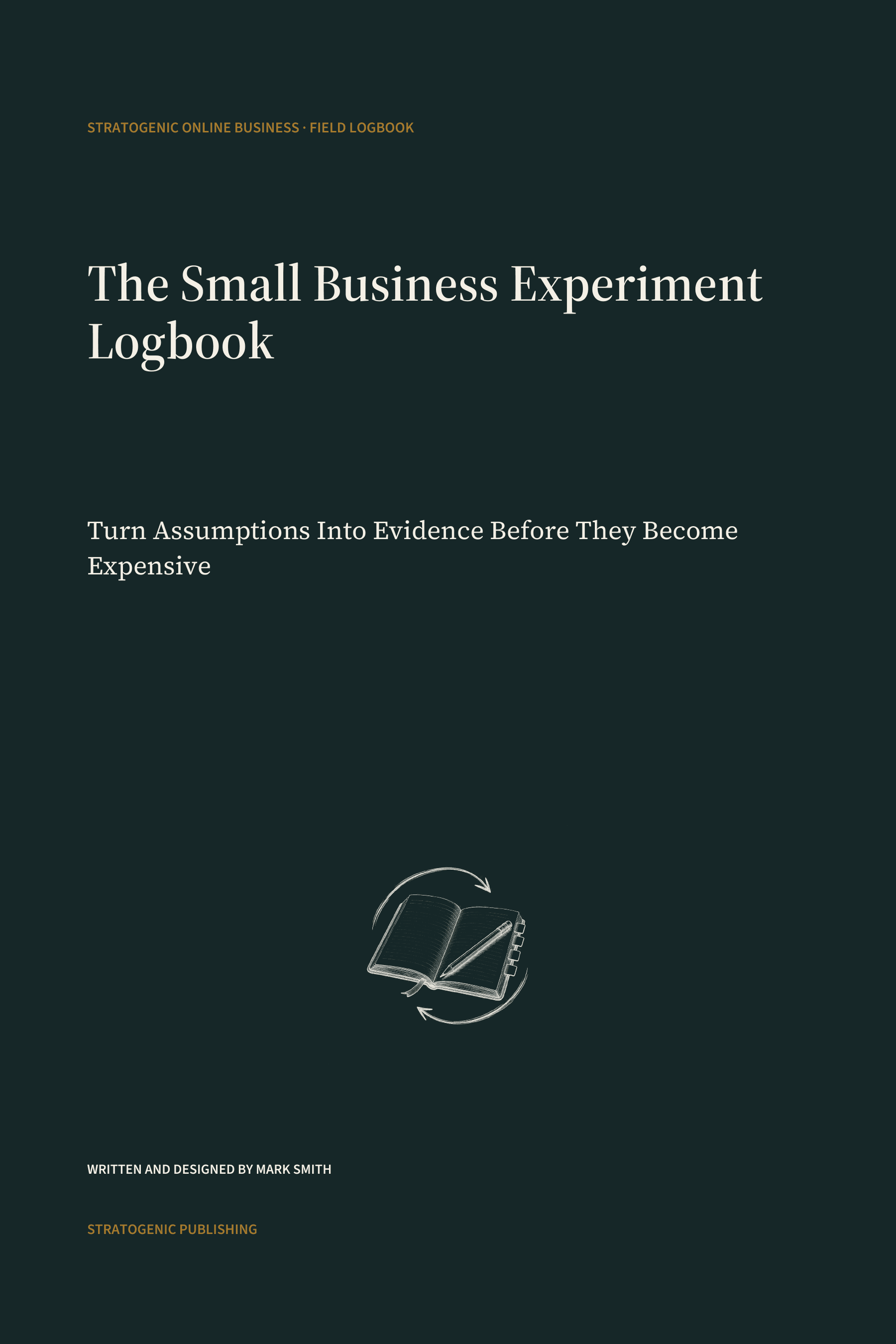Inside preview of The Small Business Experiment Logbook