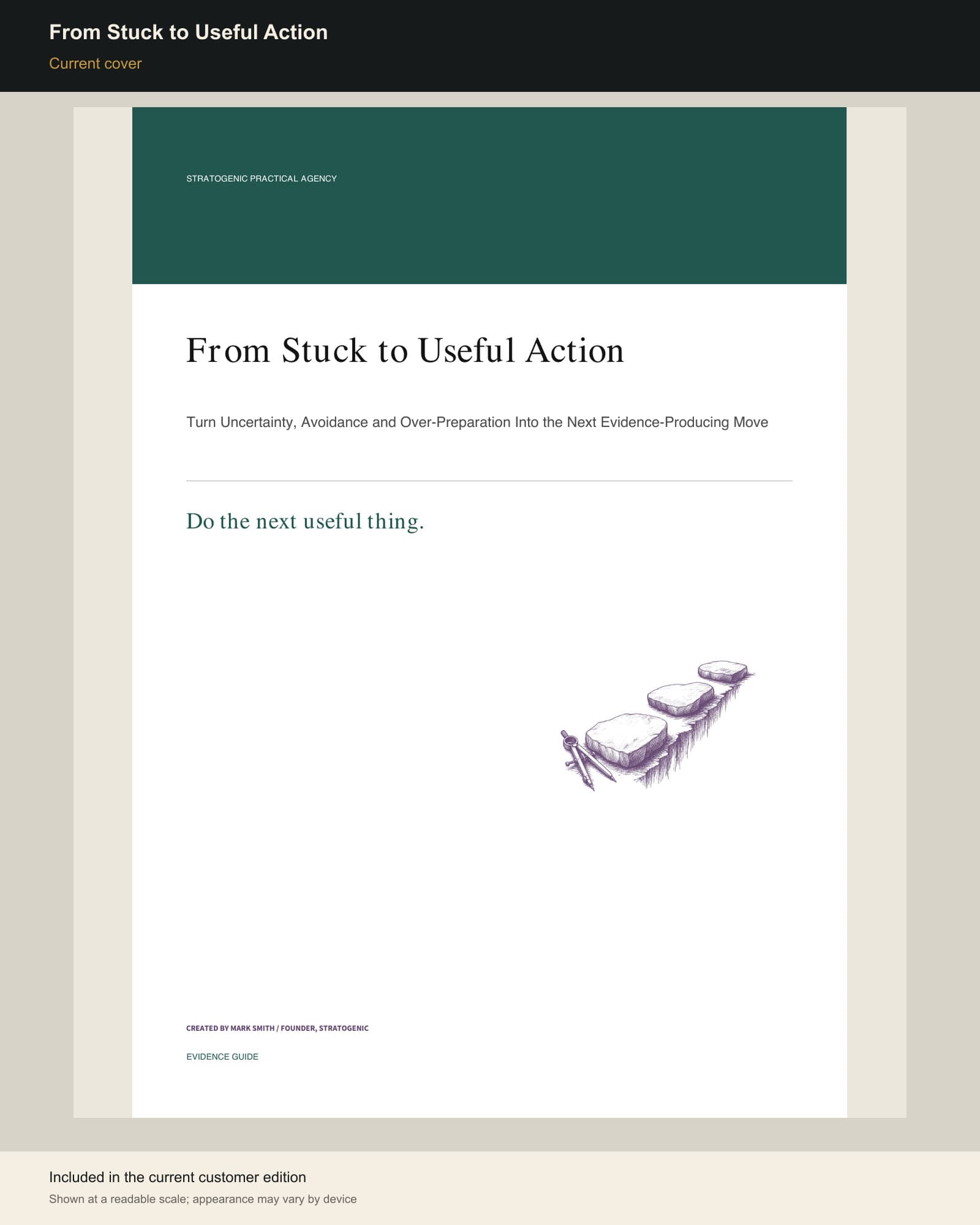 Cover of From Stuck to Useful Action